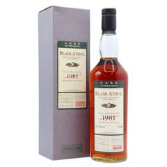 Blair Athol Flora & Fauna Cask Strength 1st Edition Single Mal 1981 16 Year Old