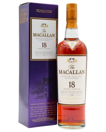 Macallan 1990 18 Year Old Sherry Oak