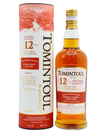 Tomintoul 12 Year Old Sherry Cask