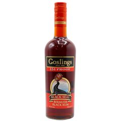 Goslings 151 Proof Black Seal Rum