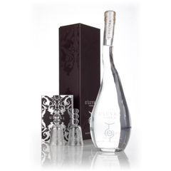 U'Luvka Gift Pack with 2x Glasses Plain Vodka