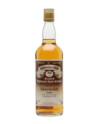Aberfeldy 1970 16 Year Old Brown Label Gordon & Macphail