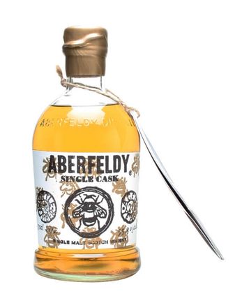 Aberfeldy 1991 21 Year Old Bee Label