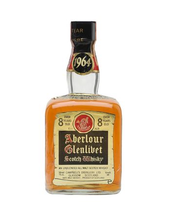 Aberlour Glenlivet 1964 8 Year Old Bottled 1970s