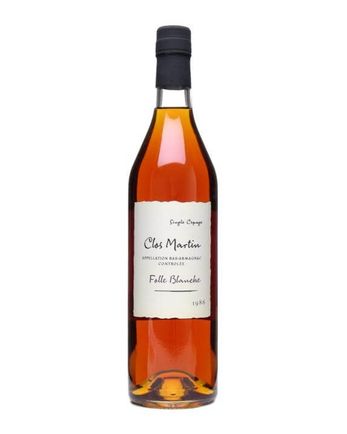 Clos Martin 1987 Folle Blanche Bas Armagnac