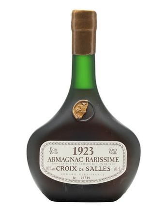 Croix de Salles 1923 Armagnac Bottled 1993