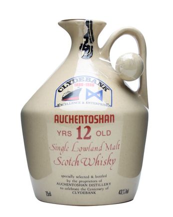 Auchentoshan 12 Year Old Bottled 1980's 75cl