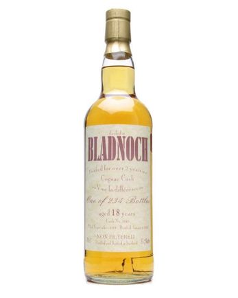 Bladnoch 18 Year Old Bottled 2007 Cask# 2643