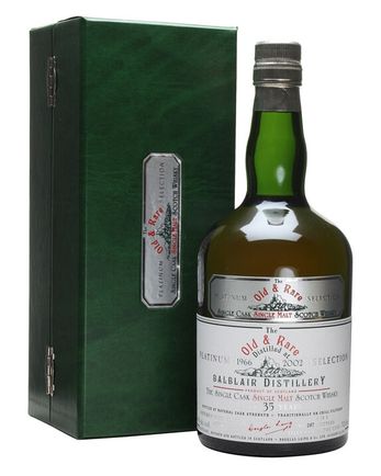 Balblair 1966 35 Year Old Bottled 2002 Douglas Laing Platinum Selection