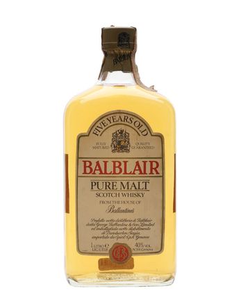 Balblair 5 Year Old Bottled 1980's 1L