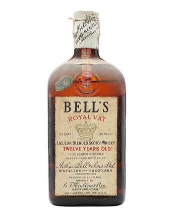 Bell's Royal Vat 12 Year Old Bottled 1930s