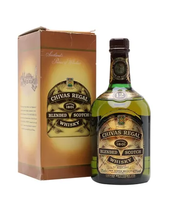 Chivas Regal 12 Year Old Silver Jubilee