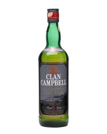 Clan Campbell 5 Year Old Bottled 1980s