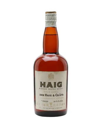 Haig Spring Cap Bottled 1960's