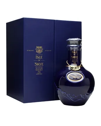 Isle of Skye 21 Year Old Blue Wade Ceramic Decanter