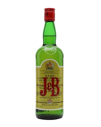 J & B Bottled 1970's