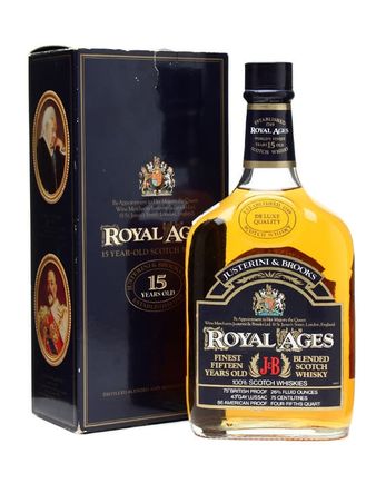 J & B Royal Ages 15 Year Old Bottled 1970s