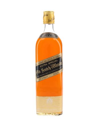 Johnnie Walker Black Label Bottled 1950s