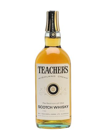 Teacher's Bottled 1970's
