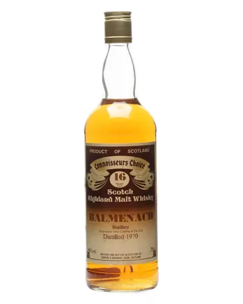 Balmenach 1970 16 Year Old Connoisseurs Choice Gordon & Macphail