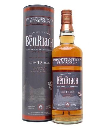 Benriach 12 Year Old Importanticus Fumosus Peated Port Finish