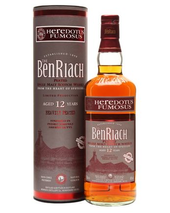 Benriach 12 Year Old Heredotus Fumosus Pedro Ximinez Peated