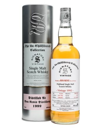 Ben Nevis 1992 20 Year Old Sherry Butt #2307 Signatory Un-Chillfiltered Collection