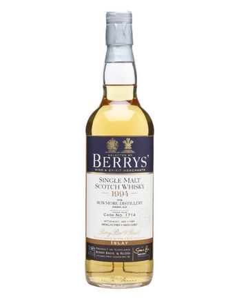 Bowmore 1994 17 Year Old Cask #1714 Berry Bros & Rudd