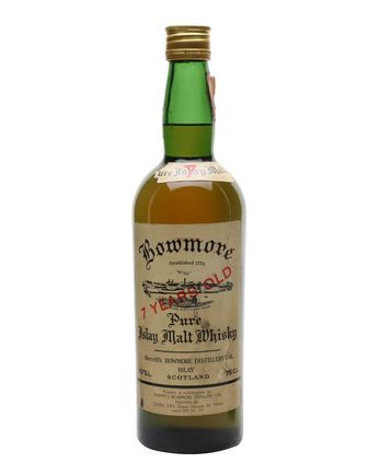 Bowmore 7 Year Old Sherriff's Bottled 1960s