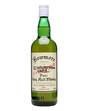 Bowmore 7 Year Old Bottled 1970s