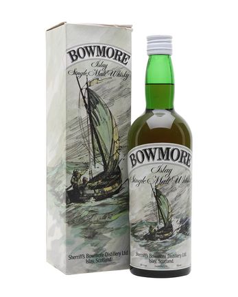 Bowmore Ship Label Bottled 1960's