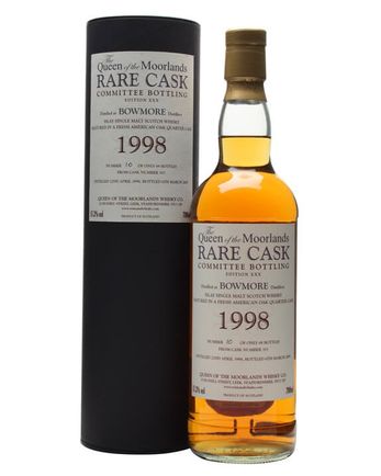 Bowmore 1998 10 Year Old Cask #353 Queen of the Moorlands
