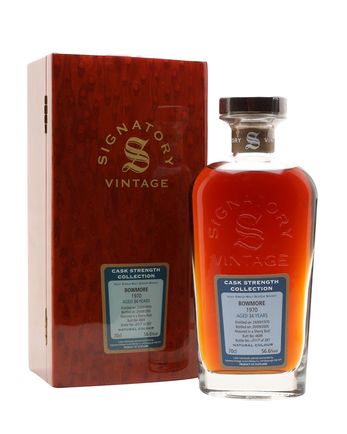 Bowmore 1970 34 Year Old Sherry Butt Signatory