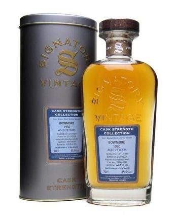 Bowmore 1980 28 Year Old Signatory Cask Strength Collection