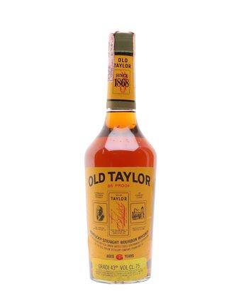 Old Taylor 6 Year Old Bourbon Bottled 1960s