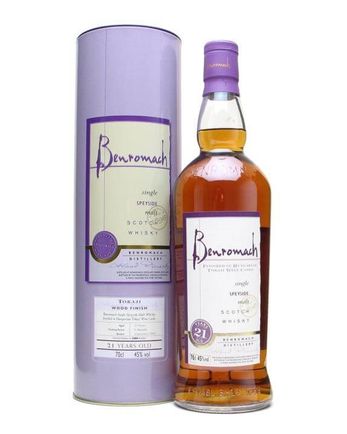 Benromach 21 Year Old Tokaji Wood Finish