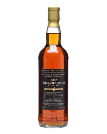Bruichladdich 2002 6 Year Old Blood Tub Independent Bottling