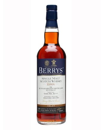 Bunnahabhain 1988 24 Year Old Cask #4111 Berry Bros