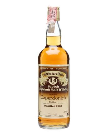 Caperdonich 1968 14 Year Old Brown Label Gordon & Macphail