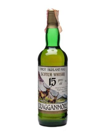 Cragganmore 15 Year Old Bottled 1980s Sestante