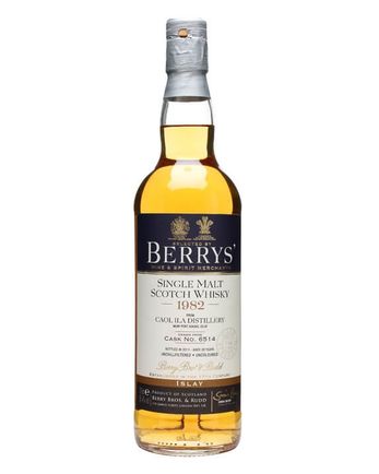 Caol Ila 1982 28 Year Old Cask #6514 Berry Bros & Rudd
