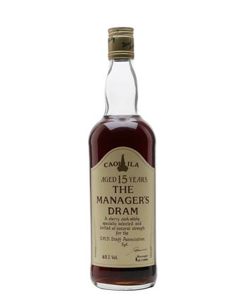 Caol ila 15 Year Old Manager's Dram Sherry Cask