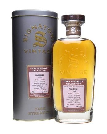 Clynelish 1995 12 Year Old Refill Sherry Butt Signatory Cask Strength Collection