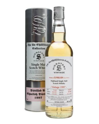Clynelish 1997 14 Year Old Casks #4605 6 Signatory Un-Chillfiltered
