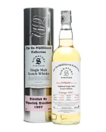 Clynelish 1997 15 Year Old Cask #12365+6 Signatory Un-chillfiltered Collection