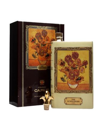 Camus Cognac Book Decanter The Sunflowers