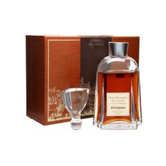 Delamain Tres Venerable Cognac / Daum Crystal / Bottled 1980s