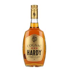 Hardy 3 Stars Cognac / Bottled 1980s