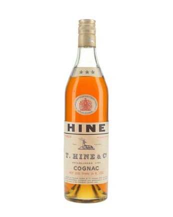 Hine 3 Star Cognac Bottled 1960s