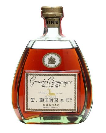 Hine Grande Champagne Tres Vieille Cognac Bottled 1960s